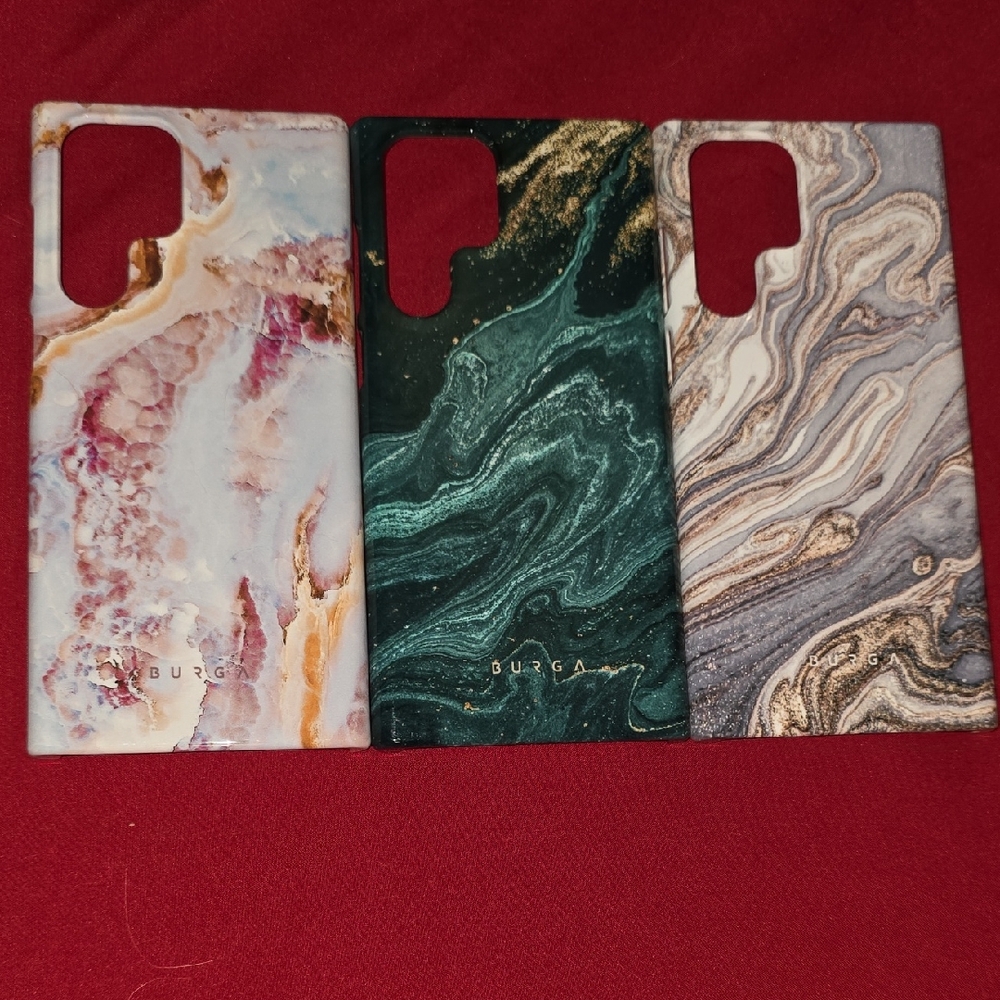 BURGA Samsung S22 Ultra Marble Phone Cases